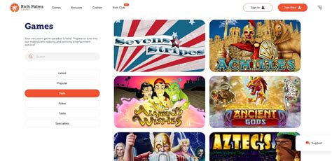 Rich Palms Mobile: Casino Gaming Everywhere.